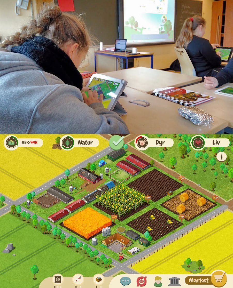 Muld in the classroom and the game board