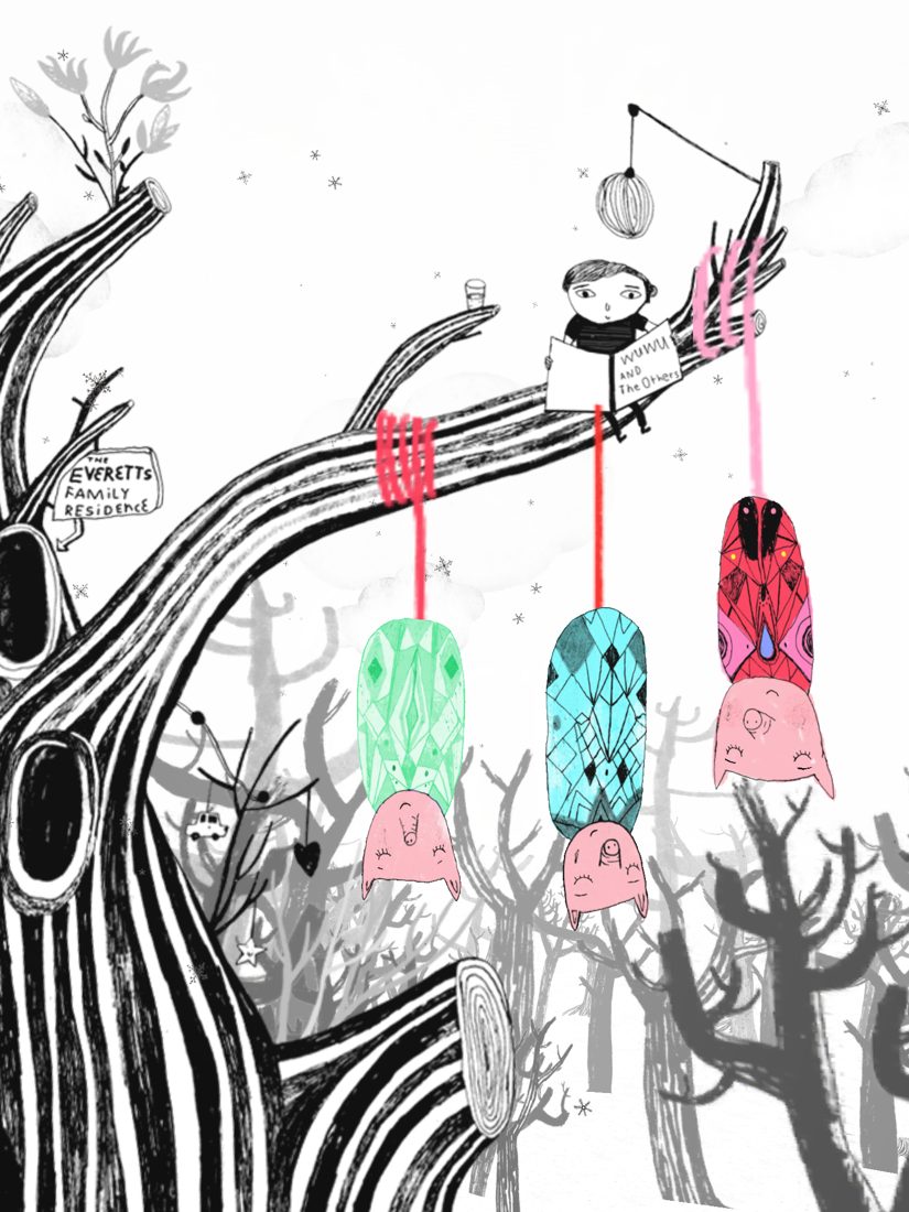 The cocoons in The Secret Place